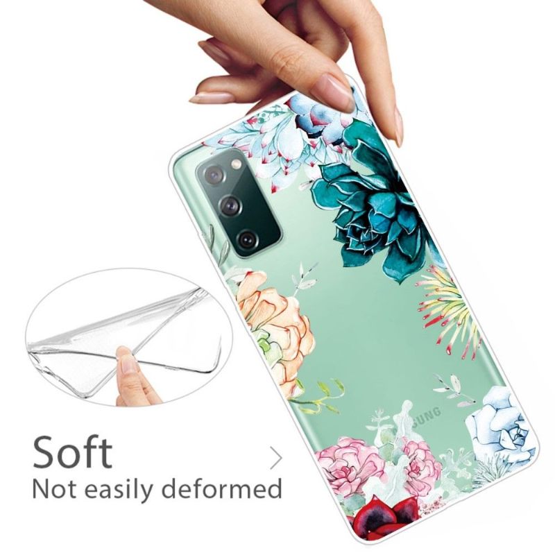 Telefoonhoesje voor Samsung Galaxy S20 FE Verscheidenheid Aan Bloemen