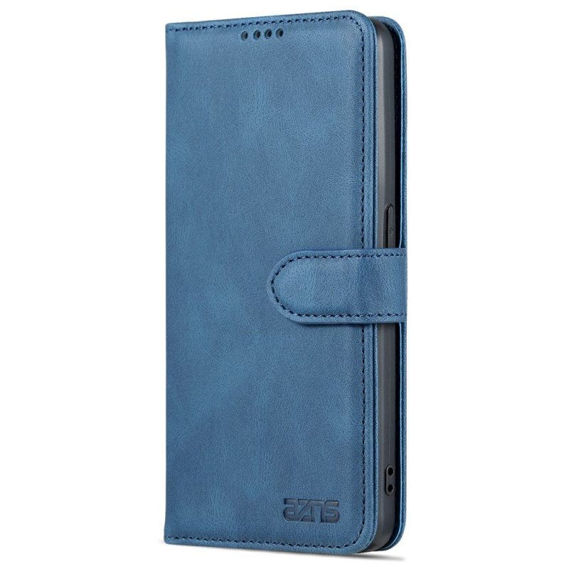 Flip Case voor Oppo Reno 8 Pro Azns Vintage Leereffect