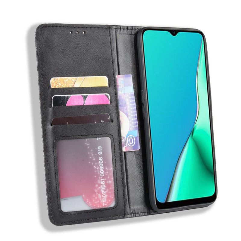 Folio-hoesje voor Oppo A9 2020 Leer In Cirénius-stijl