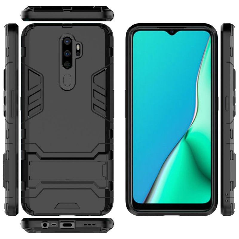 Hoesje voor Oppo A9 2020 Cool Guard Schokbestendig Met Geïntegreerde Standaard