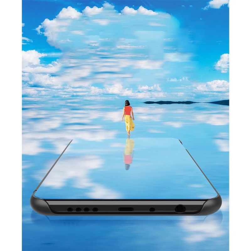 Hoesje voor Oppo A9 2020 Folio-hoesje Spiegeleffect