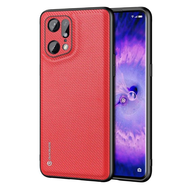 Hoesje voor Oppo Find X5 Pro Chique Fino-serie