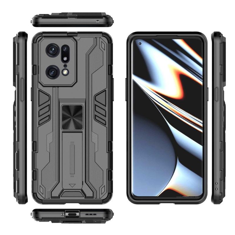 Hoesje voor Oppo Find X5 Pro Ondersteuning Voor Armor-serie