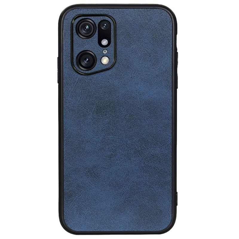 Hoesje voor Oppo Find X5 Pro Vintage Kunstleer Jazz