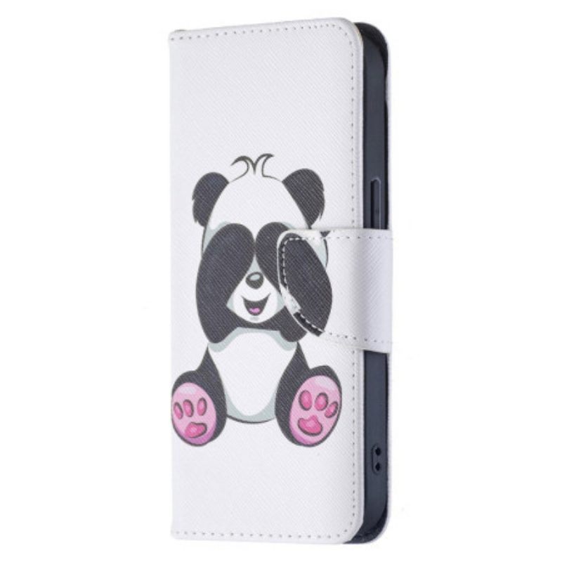 Folio-hoesje voor iPhone 15 Panda