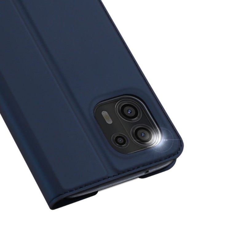 Case voor Motorola Edge 20 Lite Zakelijk Satijneffect