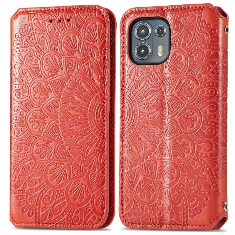 Flip Case voor Motorola Edge 20 Lite Folio-hoesje Flip Chic Mandala