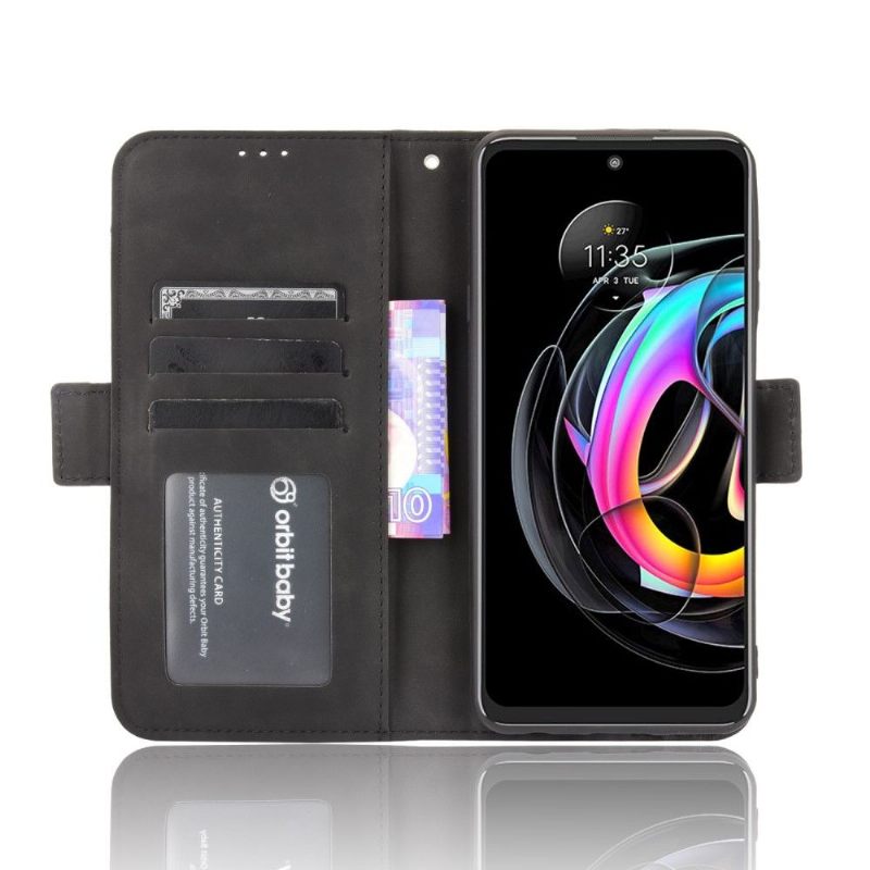 Flip Case voor Motorola Edge 20 Lite Premium Met Kaarthouder