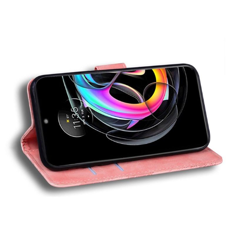 Flip Case voor Motorola Edge 20 Lite Roman Soft Touch