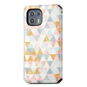 Folio-hoesje voor Motorola Edge 20 Lite Scandinavische Stijl