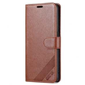 Flip Case voor Oppo Reno 8 Azns Kunstleer