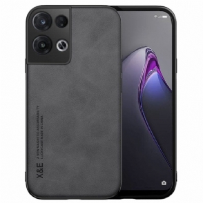 Hoesje voor Oppo Reno 8 X&e Leereffect