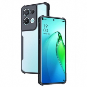 Telefoonhoesje voor Oppo Reno 8 Transparante Hybride