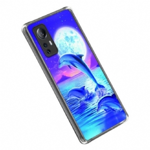 Hoesje voor Xiaomi 12 Lite Anti-gele Dolfijn