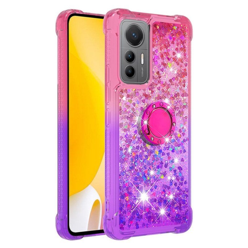 Hoesje voor Xiaomi 12 Lite Glitter Ringbeugel