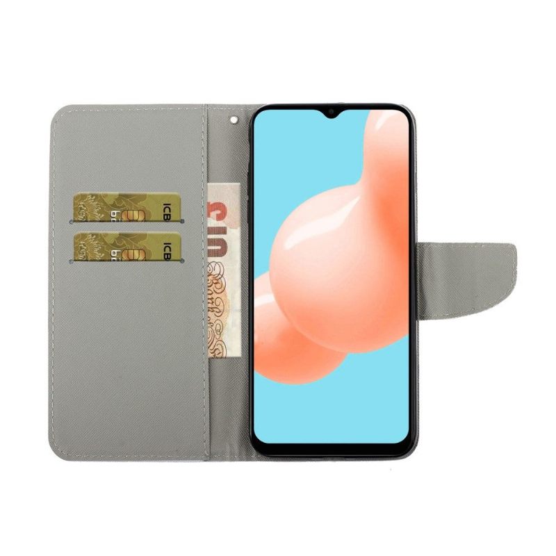 Folio-hoesje voor Samsung Galaxy A12 Azteekse