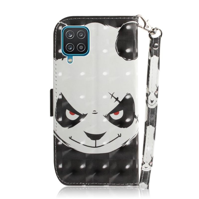 Folio-hoesje voor Samsung Galaxy A12 Boze Panda