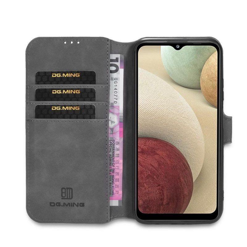 Folio-hoesje voor Samsung Galaxy A12 Dg Ming Retro Stijl