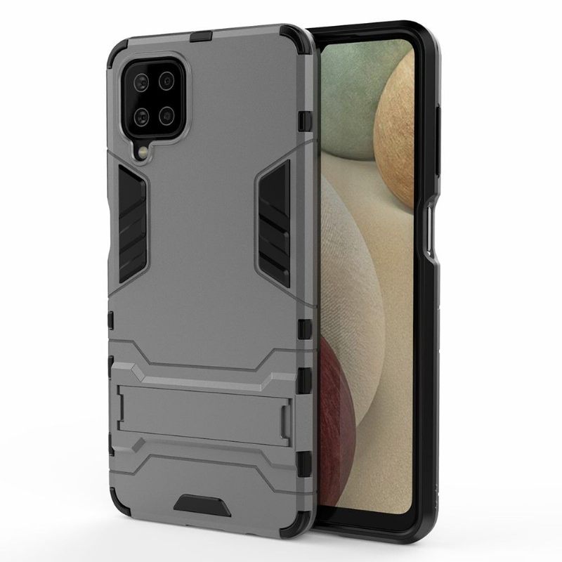 Hoesje voor Samsung Galaxy A12 Cool Guard Met Geïntegreerde Beugel