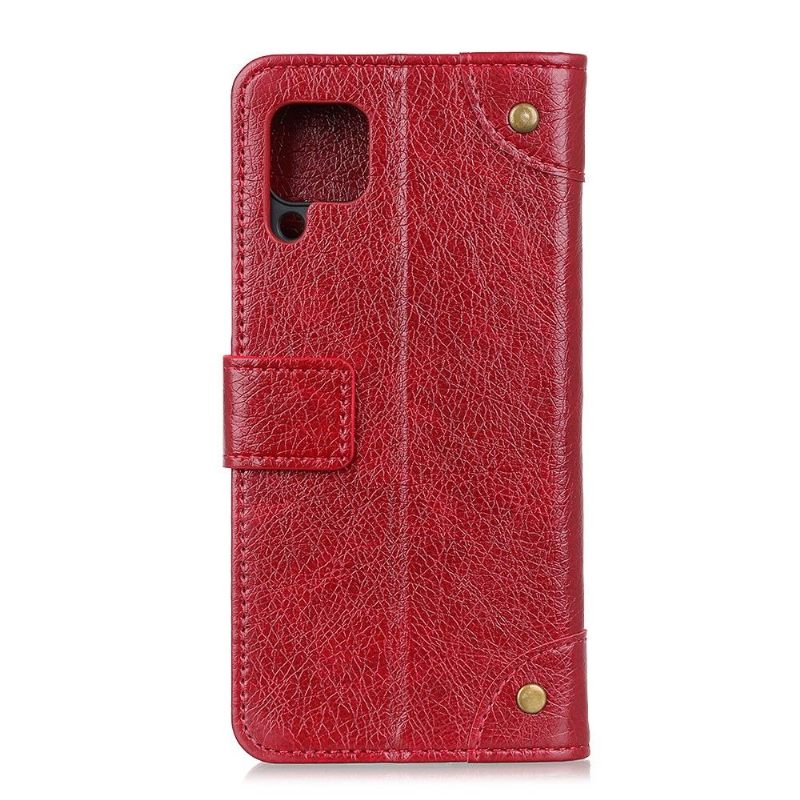 Leren Hoesje voor Samsung Galaxy A12 Vintage Nappa