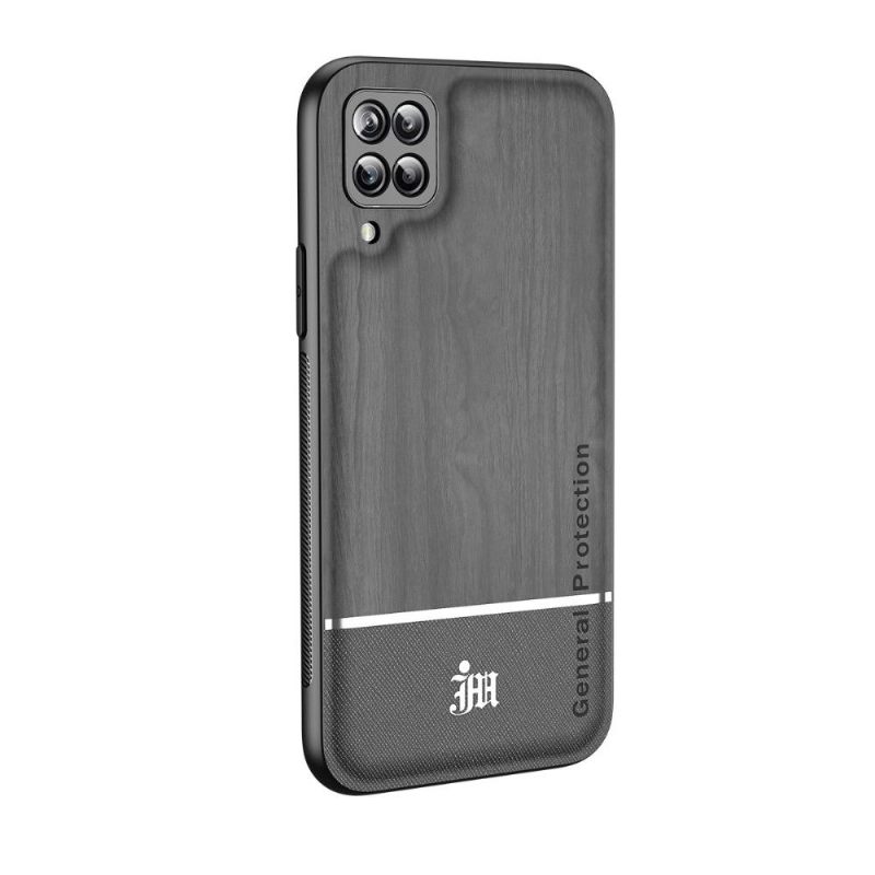 Telefoonhoesje voor Samsung Galaxy A12 Chique Stijl Hout