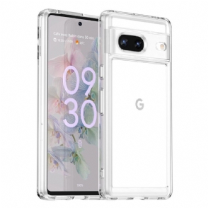 Hoesje voor Google Pixel 7 Transparante Hybride