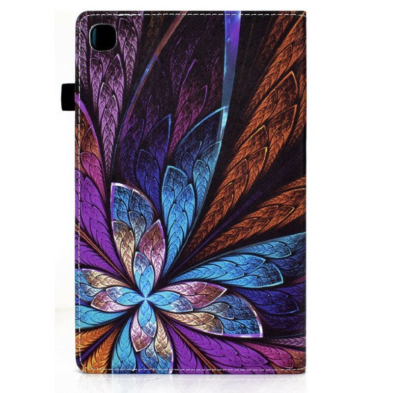 Cover voor Samsung Galaxy Tab A7 Lite Abstracte Bloem