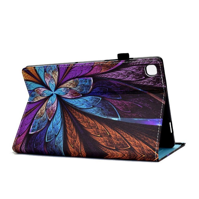 Cover voor Samsung Galaxy Tab A7 Lite Abstracte Bloem