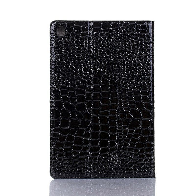 Cover voor Samsung Galaxy Tab A7 Lite Krokodil Textuur