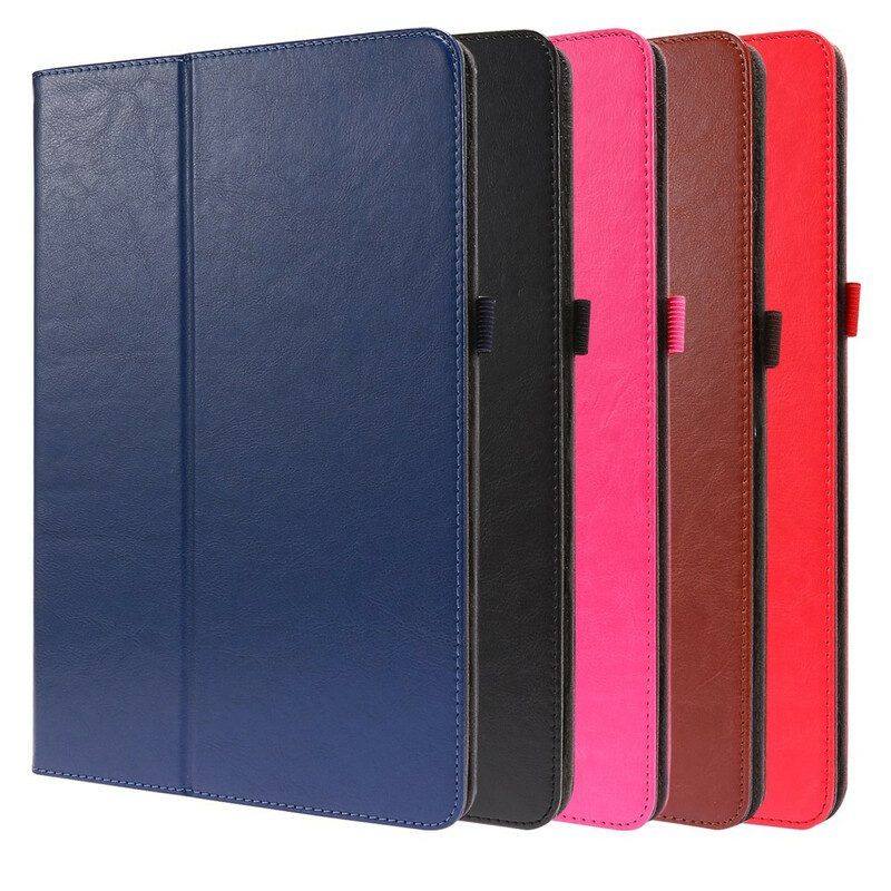 Cover voor Samsung Galaxy Tab S8 Plus / Tab S7 Plus 2 Kunstlederen Luiken