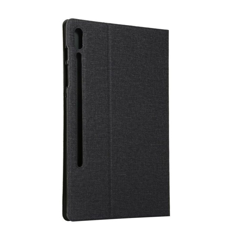 Cover voor Samsung Galaxy Tab S8 Plus / Tab S7 Plus Stof