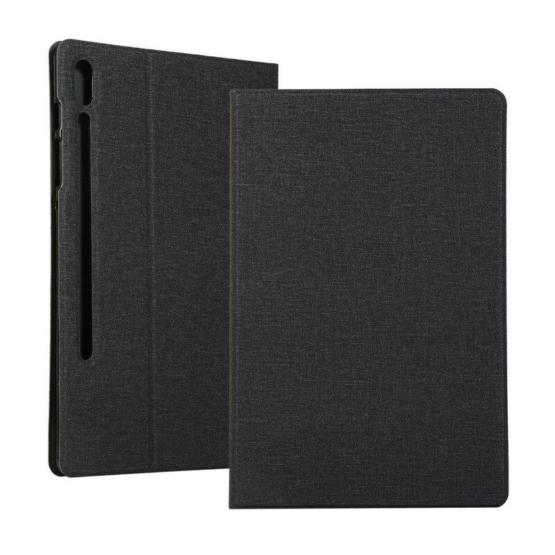 Cover voor Samsung Galaxy Tab S8 / Tab S7 Stof