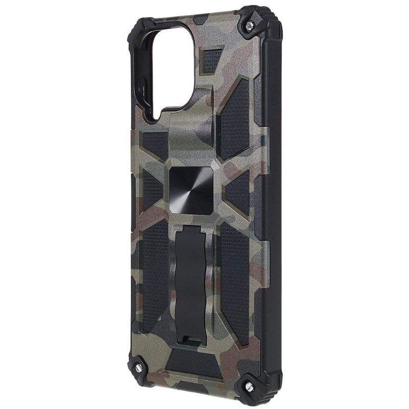 Hoesje voor Samsung Galaxy M33 5G Ondersteuningsfunctie Camouflage