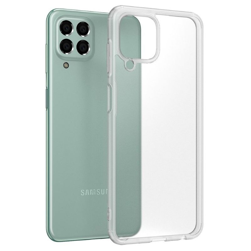 Telefoonhoesje voor Samsung Galaxy M33 5G Bescherming Armor Series Semi Clear