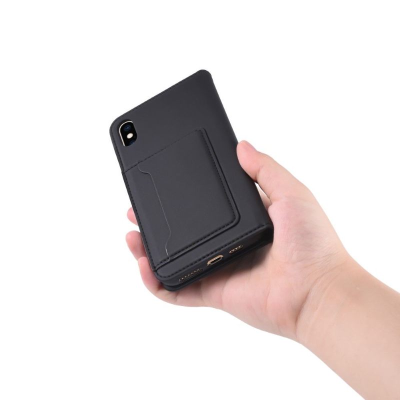 Case voor iPhone XS Max Folio-hoesje Zachte Aanraking