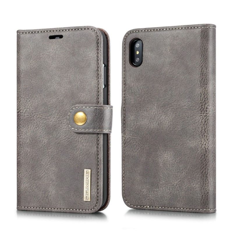 Hoesje Folio-hoesje voor iPhone XS Max Bescherming Hoesje 2 in 1 Afneembaar