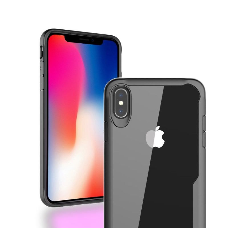 Hoesje voor iPhone XS Max Doorzichtige Bumper