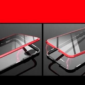 Hoesje voor iPhone XS Max Integraal 360 Graden Met Gehard Glas