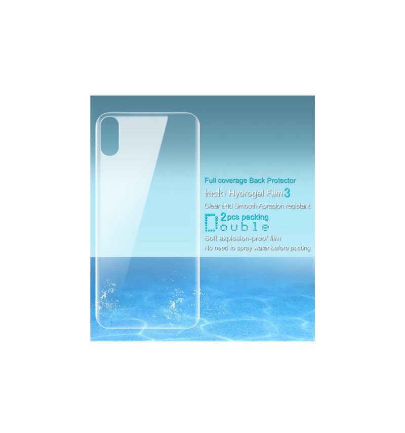 iPhone Xs Max Hydrogel Back Beschermende Film