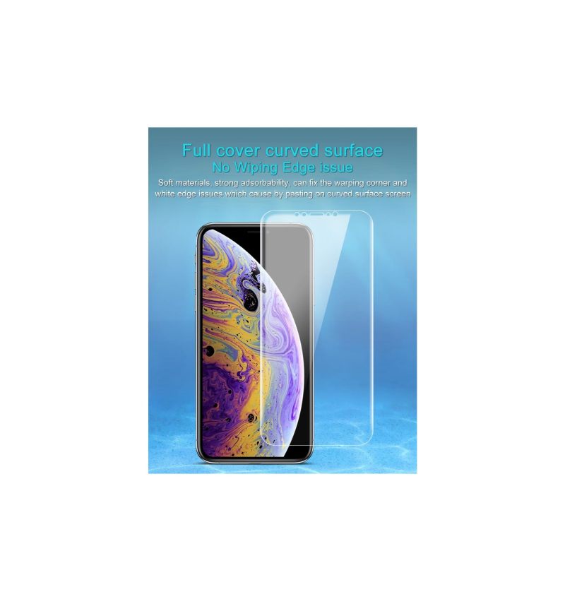 iPhone Xs Max Volledige Bescherming Hydrogel Screenprotector (X2)