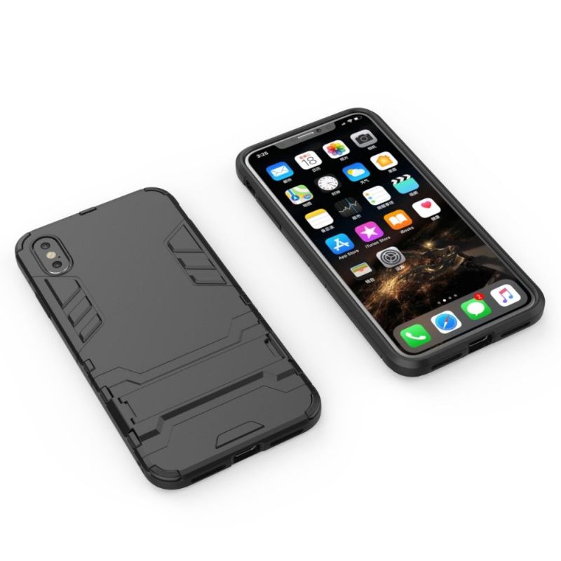 Telefoonhoesje voor iPhone XS Max Cool Guard Met Geïntegreerde Beugel