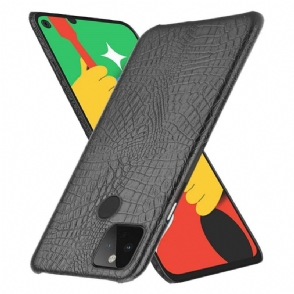 Telefoonhoesje voor Google Pixel 5 Bescherming Krokodil-effect