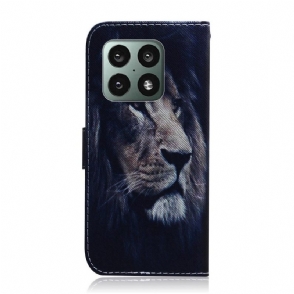 Case voor OnePlus 10 Pro Leeuwenpatroon