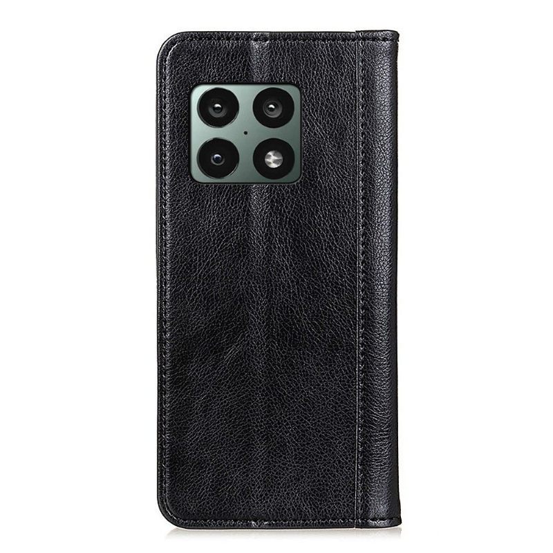 Cover voor OnePlus 10 Pro Anti-fall Folio-hoesje Kunstleer Sylvester Folio