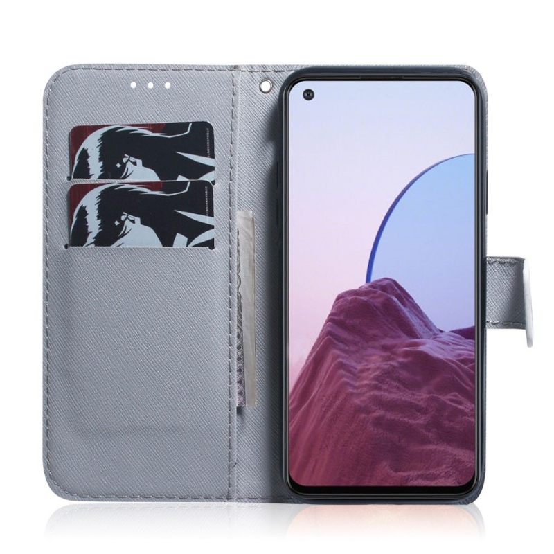 Cover voor OnePlus 10 Pro Ondersteuningsfunctie Voor Wolfpatroon