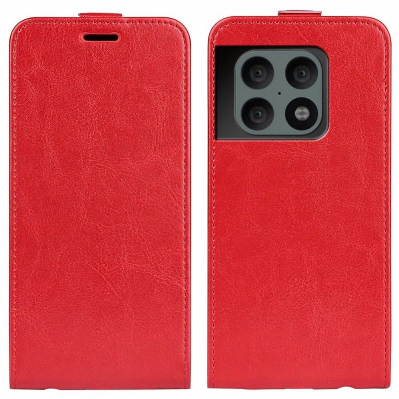 Flip Case voor OnePlus 10 Pro Folio-hoesje Verticaal Kunstleer