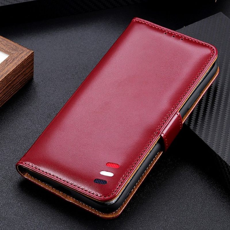 Folio-hoesje voor OnePlus 10 Pro Anti-fall Melody Faux Leather Folio