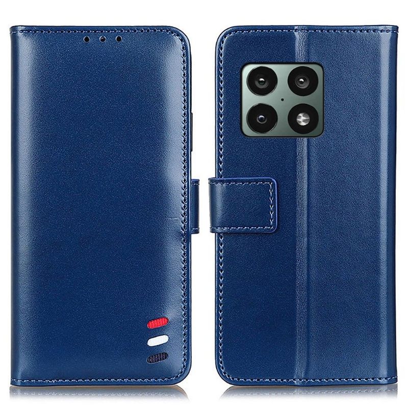 Folio-hoesje voor OnePlus 10 Pro Anti-fall Melody Faux Leather Folio