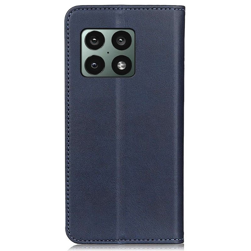 Folio-hoesje voor OnePlus 10 Pro Simone Flip Faux Verouderd Leer