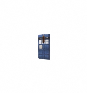 Folio-hoesje voor Nokia 5.1 Doctor Who Politie Box Kaarthouder